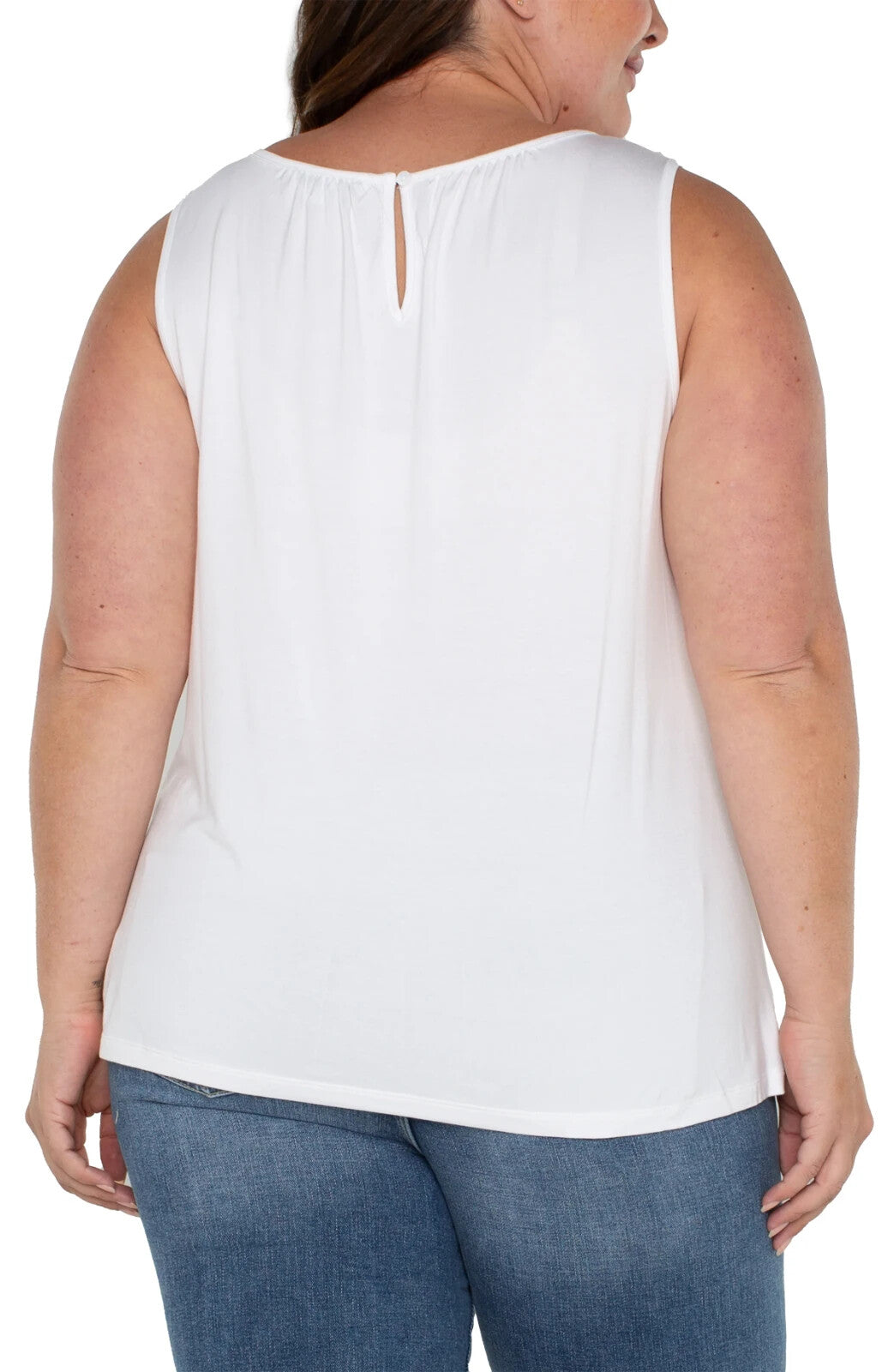 Liverpool Los Angeles Sleeveless Knit Top MSRP $44