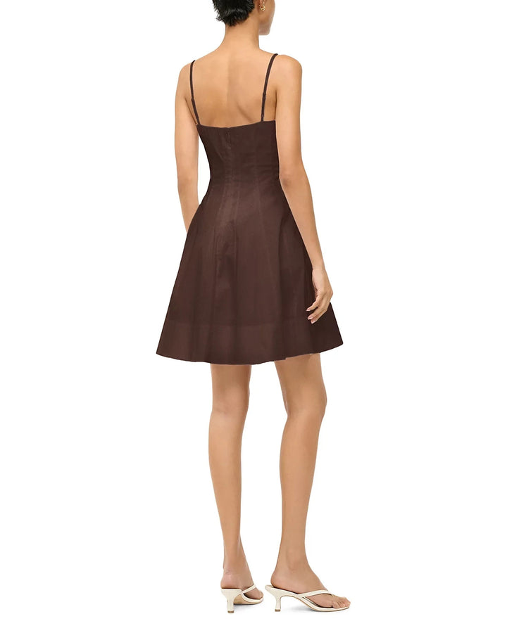 STAUD Wylie Mini Dress MSRP $245