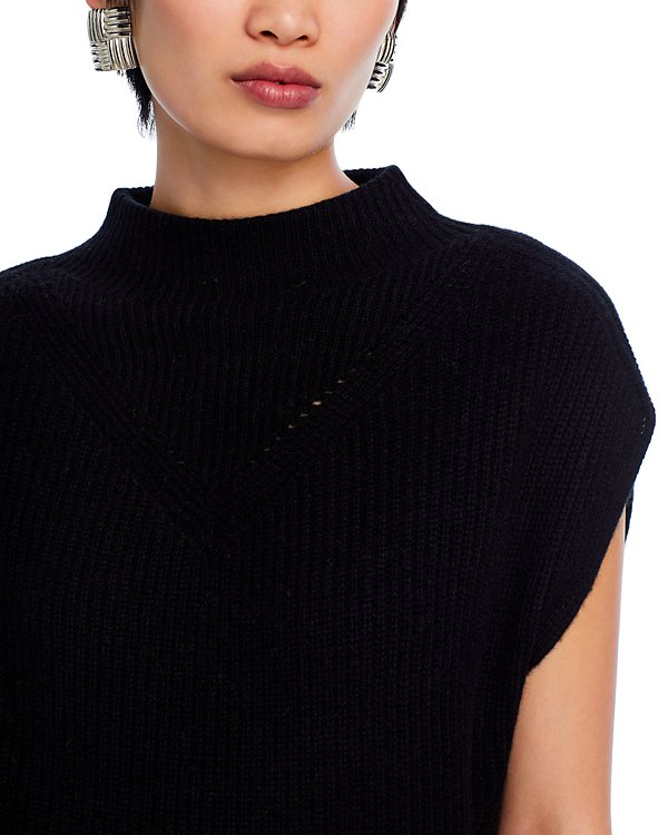 C by Bloomingdale's Cashmere Cashmere Funnel Neck Sweate MSRP $168