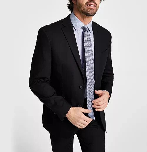 Kenneth Cole Reaction Men's Techni-Cole Slim-Fit Suit Jacket MSRP $360