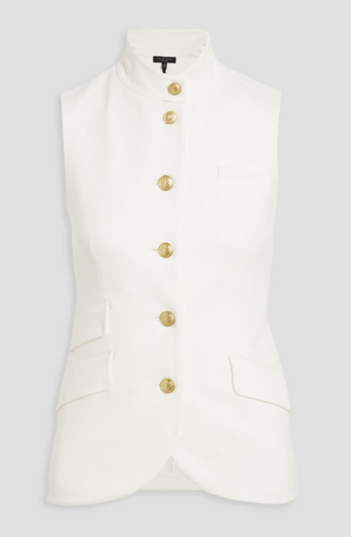 rag & bone Ponte Slade Vest MSRP $350