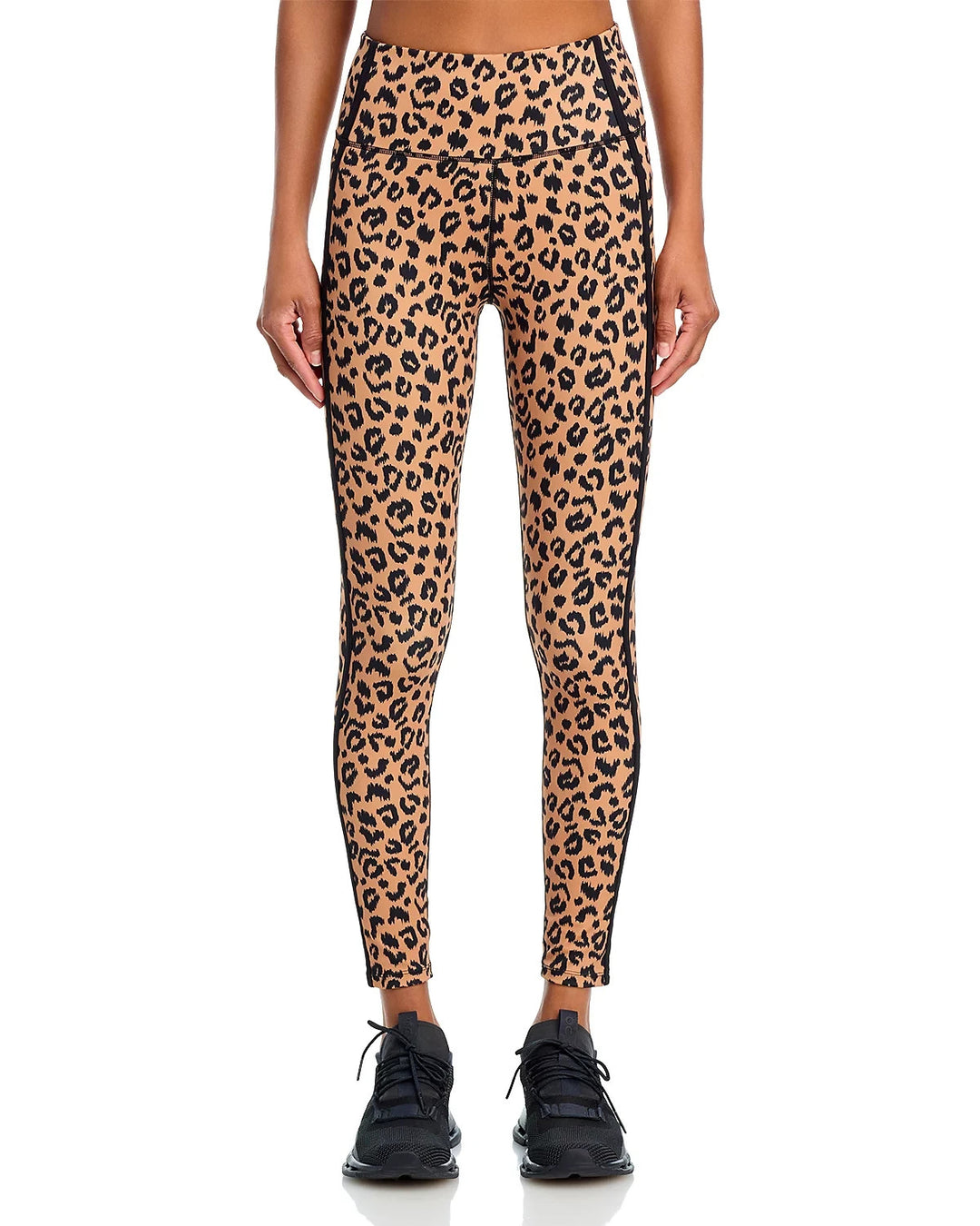 AQUA Athletic Printed Toned Out High Rise Leggings MSRP $78