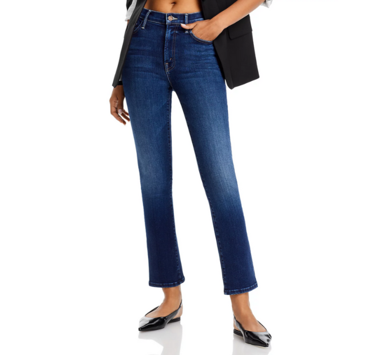 MOTHER The Insider High Rise Ankle Jeans MSRP $238