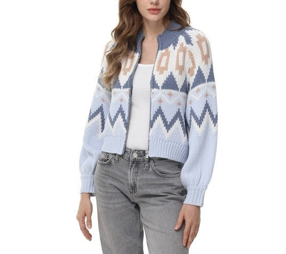 525 America Victoria Knit Bomber Jacket MSRP $149