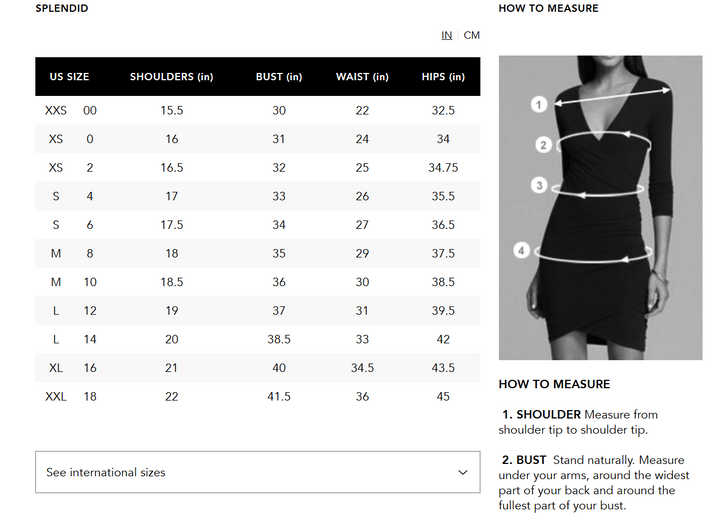 Splendid London Lounge Tee MSRP $138