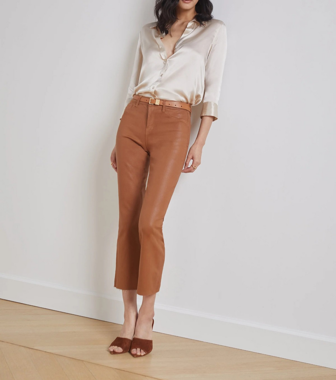 L'Agence Dani Silk Blouse MSRP $345