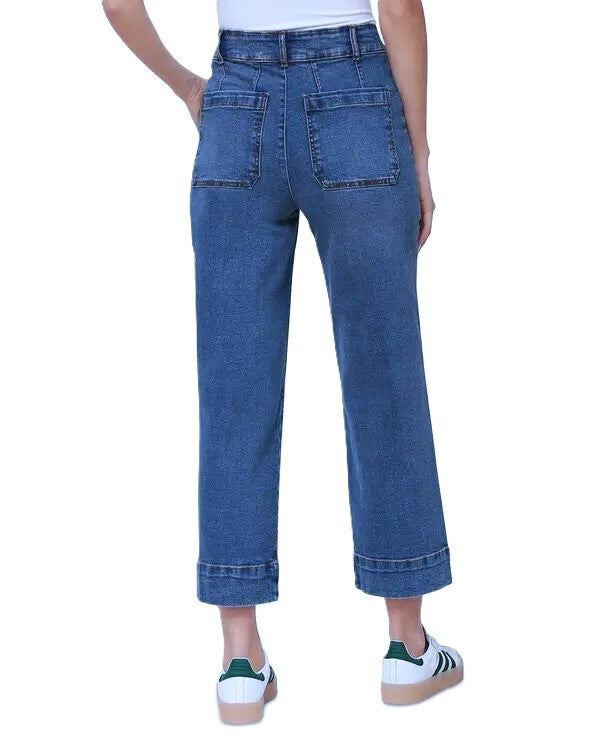 Bagatelle High Rise Cropped Straight Jeans MSRP $99