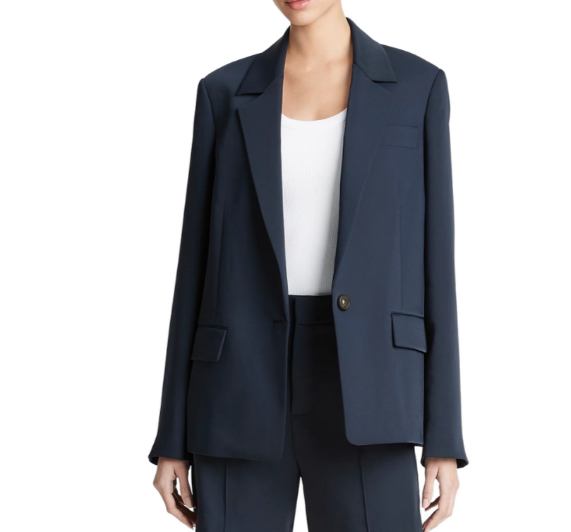 Vince Soft One Button Blazer MSRP $595