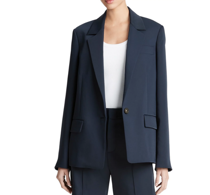 Vince Soft One Button Blazer MSRP $595