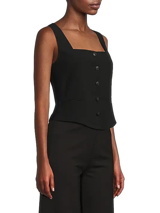 rag & bone Mariana Crepe Vest MSRP $298