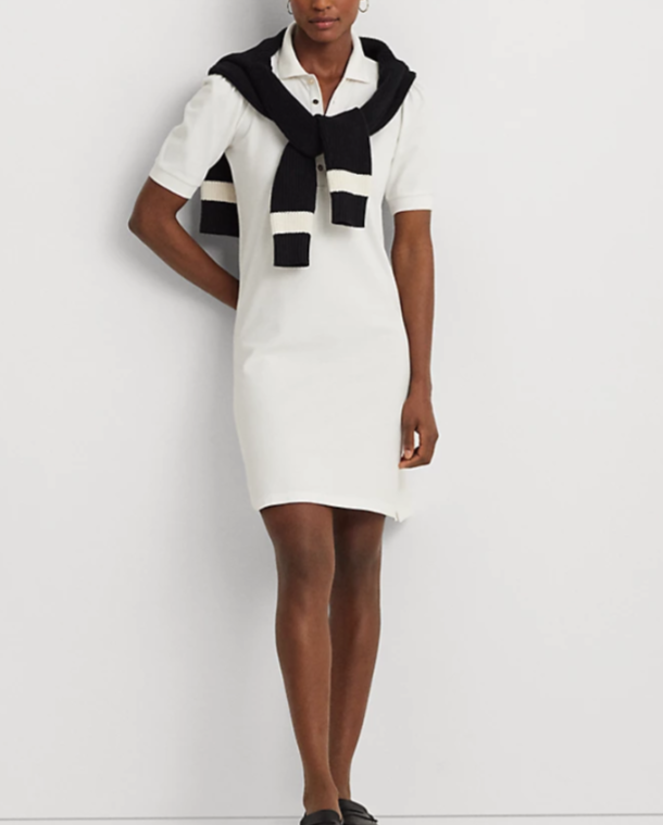 Lauren Ralph Lauren Collared Shift Dress MSRP $135