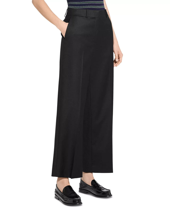 Theory Classic Wool Wide Leg Pants MSRP $265