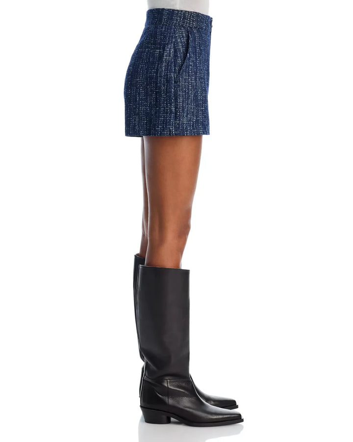 FRAME The Tweed Relaxed Fit Shorts MSRP $398