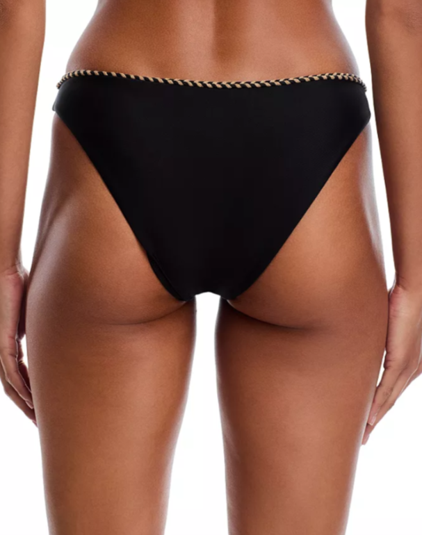 Ramy Brook Braided Mona Bikini Bottom MSRP $118