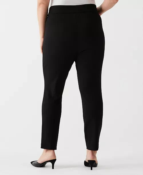 Rafaella Plus Size Hardware Slim Leg Ankle Pant MSRP $89