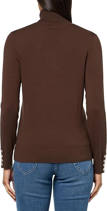 Tommy Hilfiger Women's Cotton Turtleneck Sweater MSRP $69