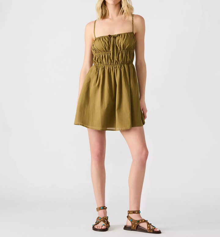 Steve Madden Women's Banded Mini Heather Dress MSRP $89