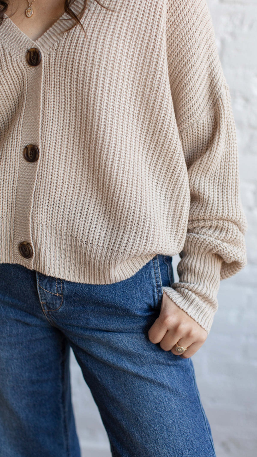 Vero Moda Short Buttoned Cardigan MSRP $39