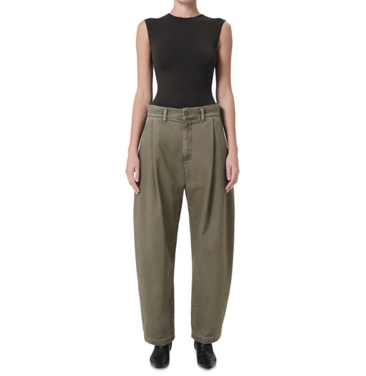 AGOLDE Danika Pleated Balloon Chinos MSRP $228