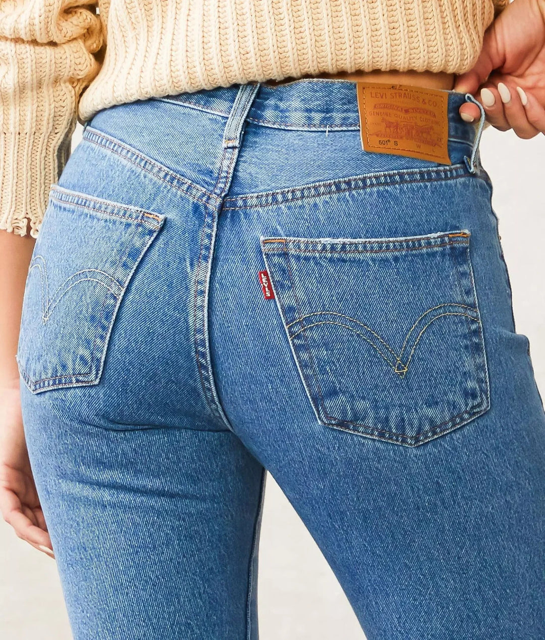 Levi's Premium 501 Skinny Jeans MSRP $108