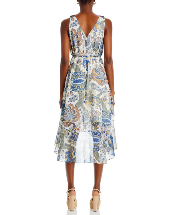 Kobi Halperin Allison Beaded Midi Dress MSRP $598