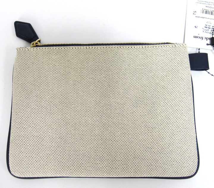 PARAVEL Cabana Medium Canvas Zip-top Pouch MSRP $55