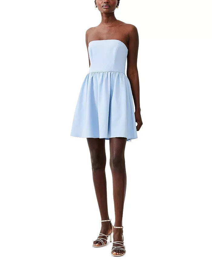 FRENCH CONNECTION Whisper Strapless Mini Dress MSRP $128