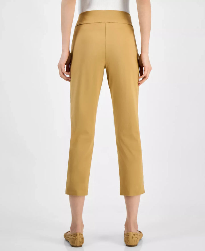 I.N.C. International Concepts Women's Bengaline Pull-On Capri Pants MSRP $49.50
