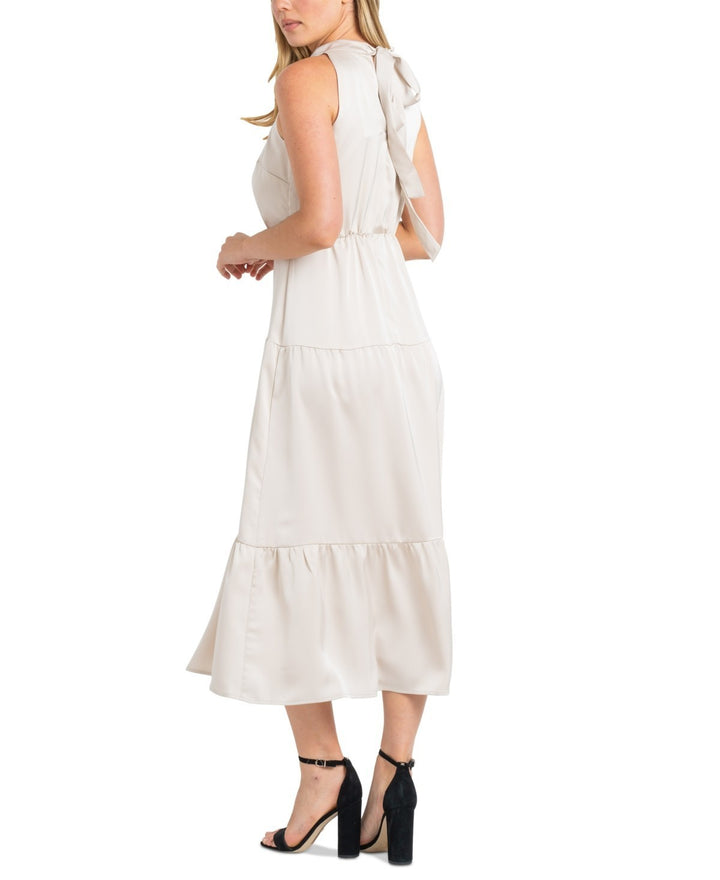 Sam Edelman Women's Tiered-Skirt Sleeveless Dress MSRP $138