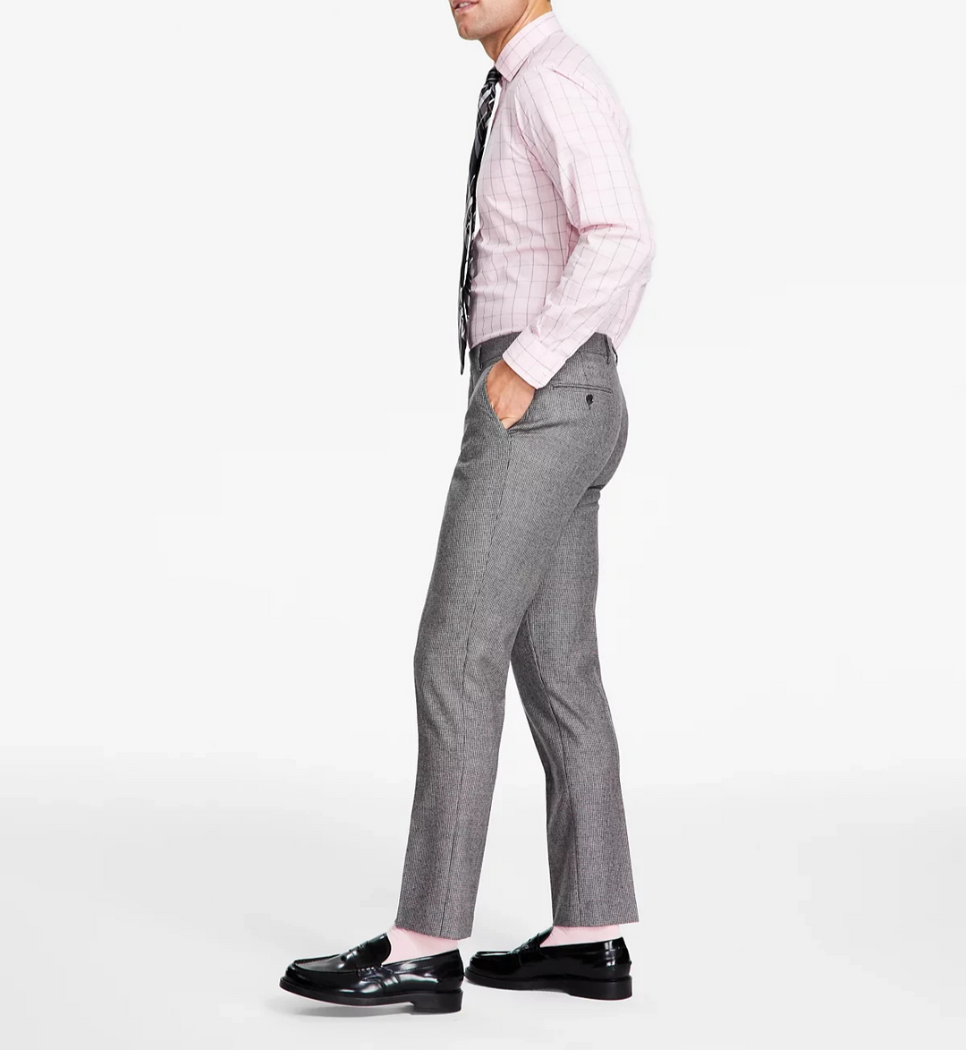 Tommy Hilfiger Men's Modern-Fit Stretch Wool Suit Pants MSRP $190