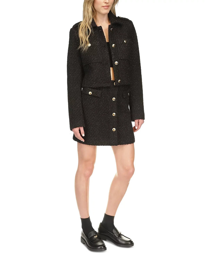 MICHAEL Michael Kors Tweed Mini Skirt MSRP $155
