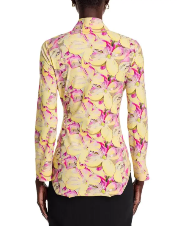 Chiara Boni La Petite Robe Shohreh Print Shirt MSRP $330
