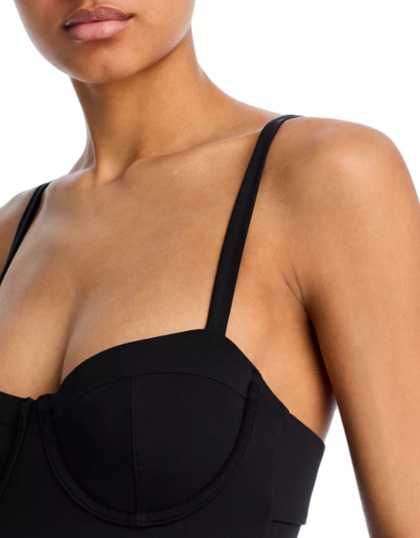 AQUA Underwire One Piece Swimsuit MSRP $98