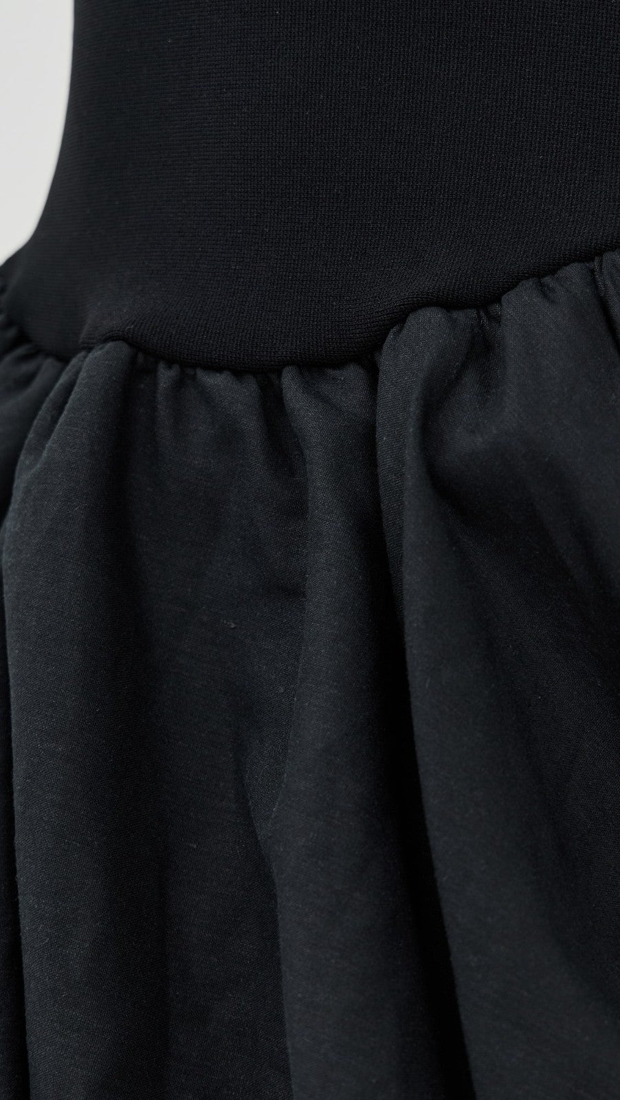 SIMKHAI Pollie Bubble Mini Dress Black MSRP $545