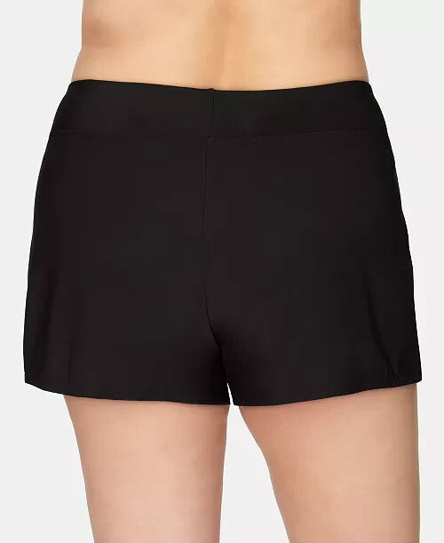 Swim Solutions Plus Size Swim Shorts MSRP $64