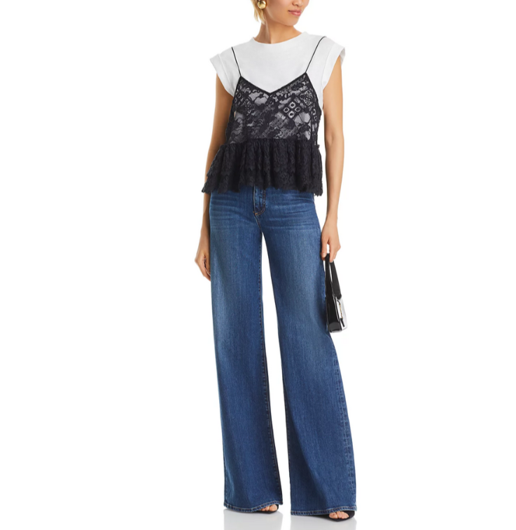 Cinq à Sept Samantha Lace Top MSRP $295