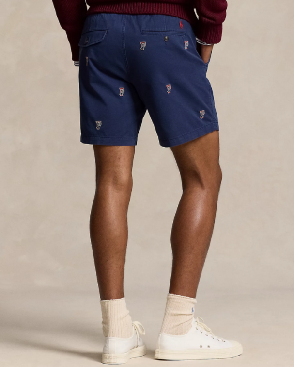 Polo Ralph Lauren 6'' Stretch Classic fit Polo Prepster P-Wing Shorts MSRP $125