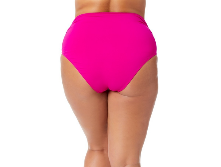 Anne Cole Plus Size High-Waist Bikini Bottoms MSRP $64
