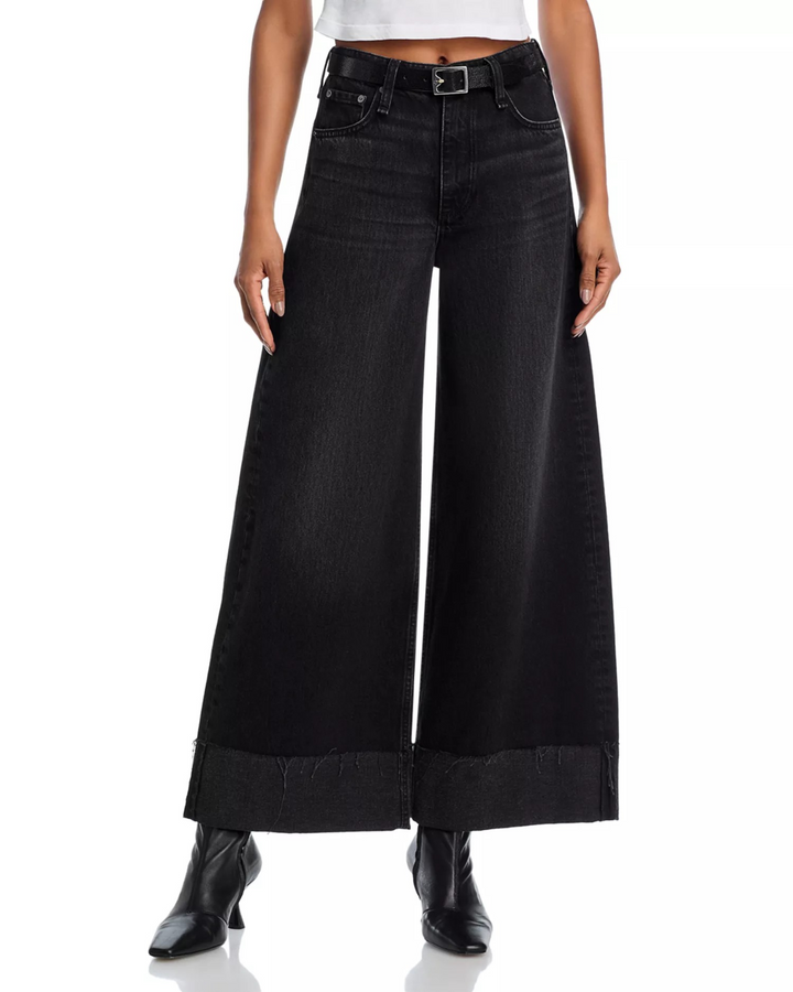 Rag & Bone Sofie High Rise Wide Leg Jeans MSRP $278