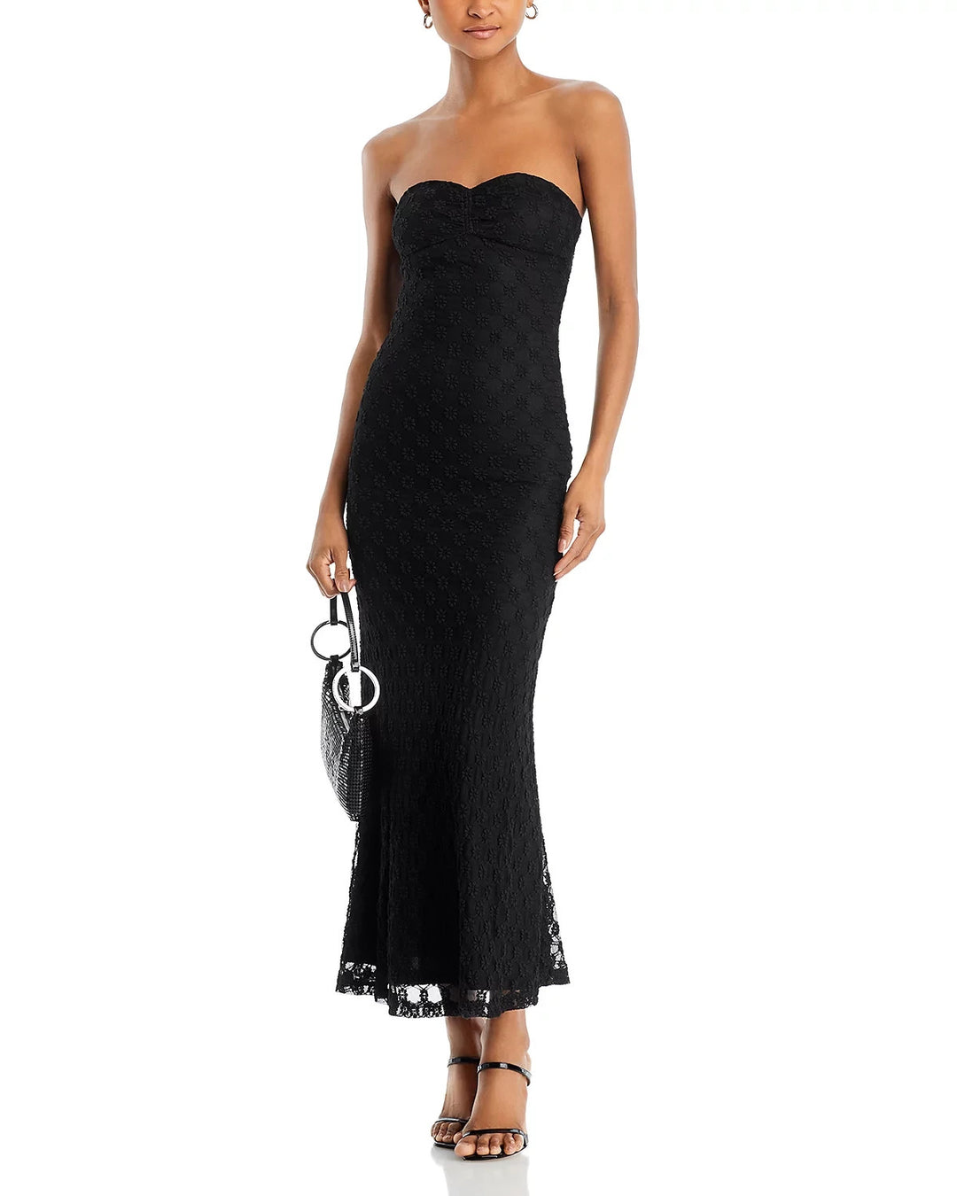 Bardot Adoni Strapless Midi Dress MSRP $119