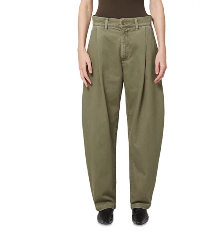AGOLDE Danika Pleated Balloon Chinos MSRP $228