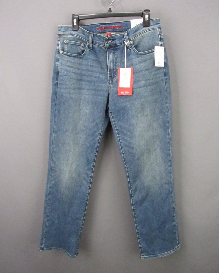 Lucky Brand Women's Mid-Rise Sweet Straight-Leg Jeans MSRP $99