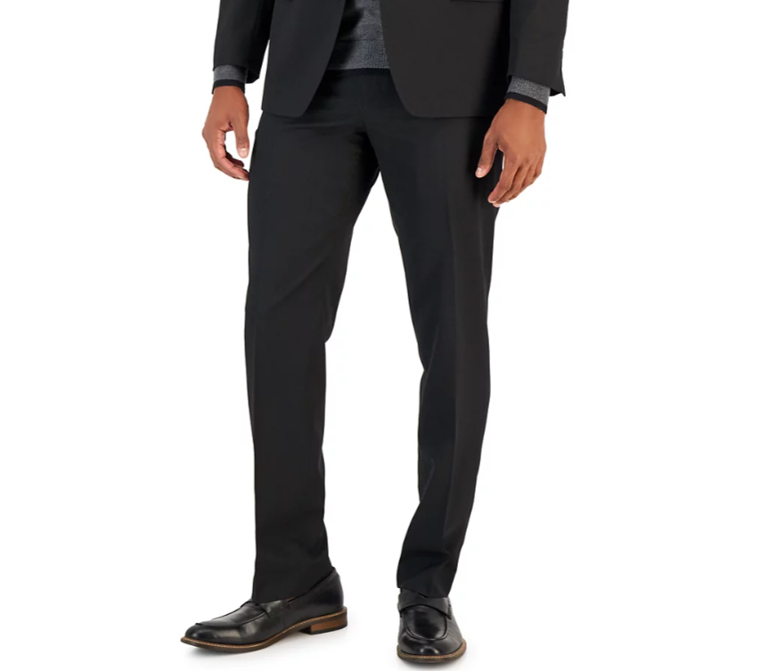 Van Heusen Flex Plain Slim Fit Suit Pants