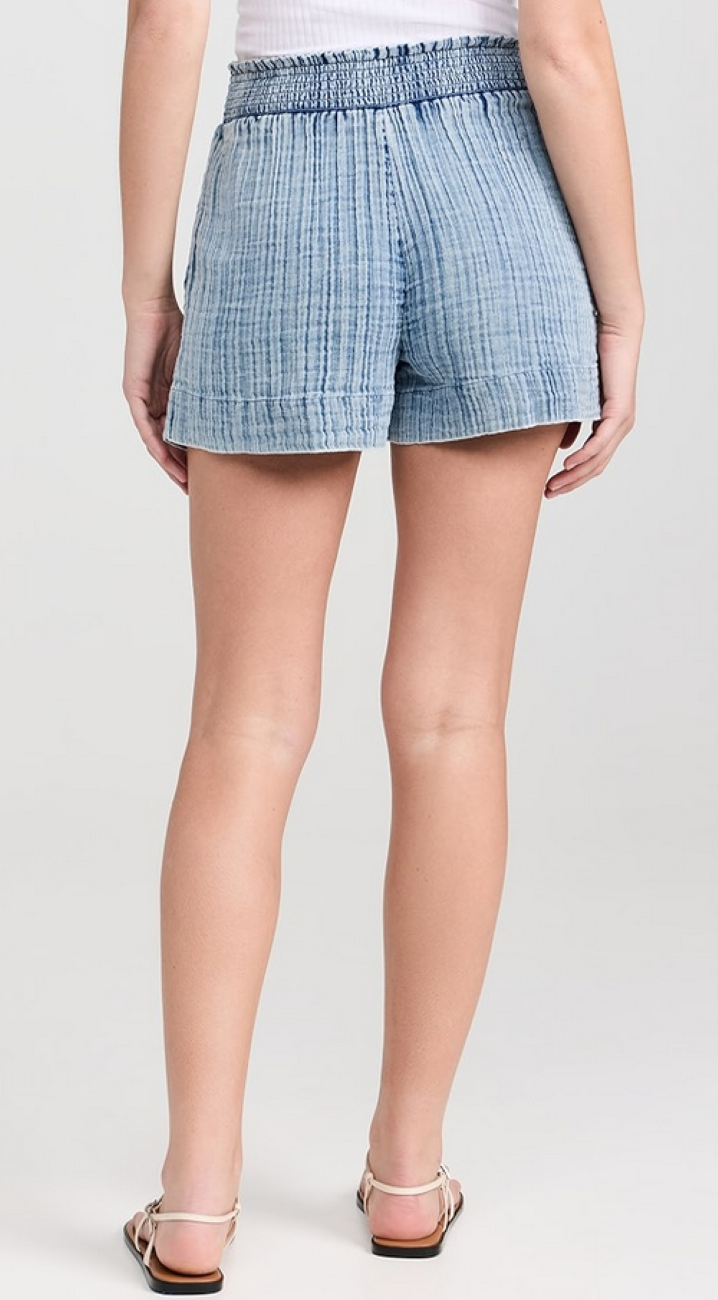 Faherty Dream Cotton Gauze Shorts MSRP $88