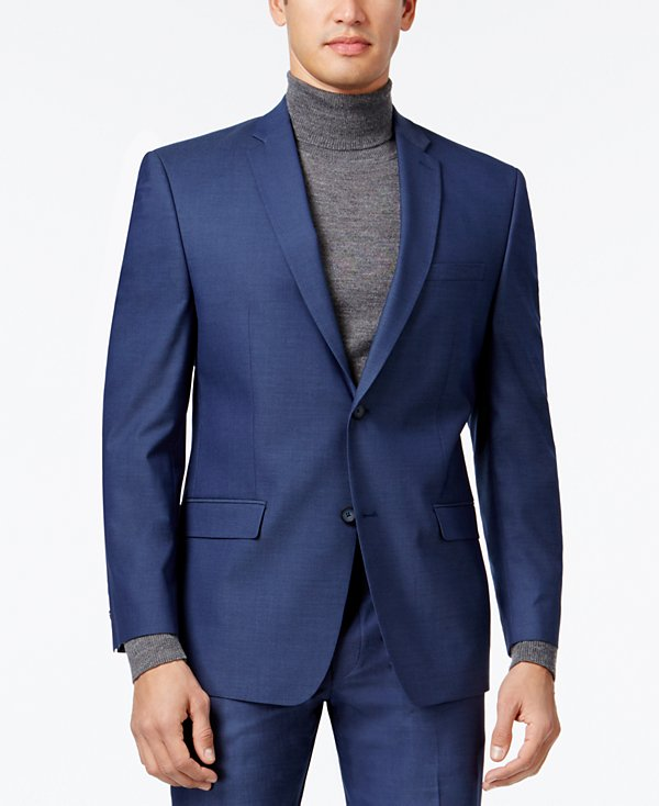Marc New York by Andrew Marc Men's Slim Fit Suit MSRP $395