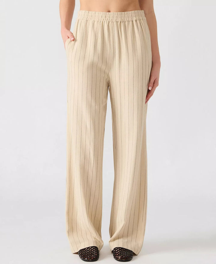 STEVE MADDEN Venetia Striped Pull-On Pant MSRP $79