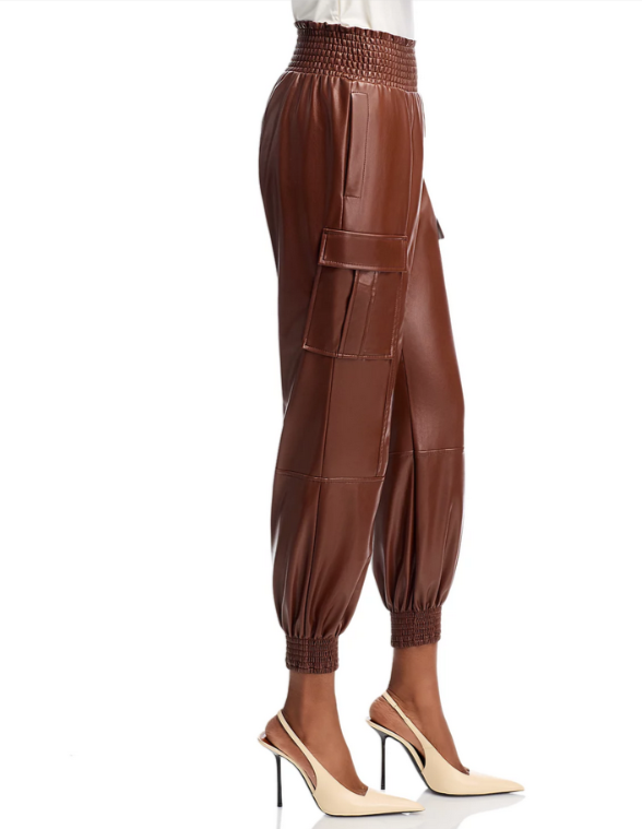 Cinq à Sept Lite Faux Leather Pants MSRP $295