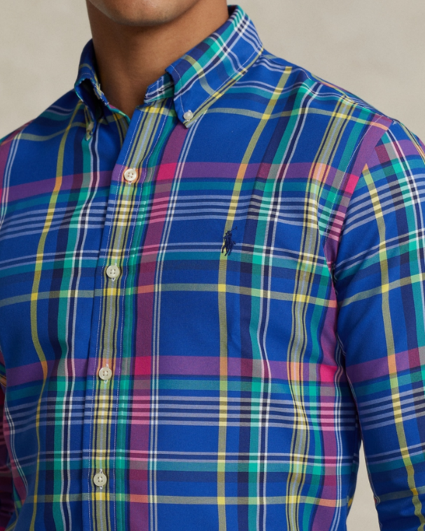 Polo Ralph Lauren  Classic-Fit Plaid Performance Shirt MSRP $138