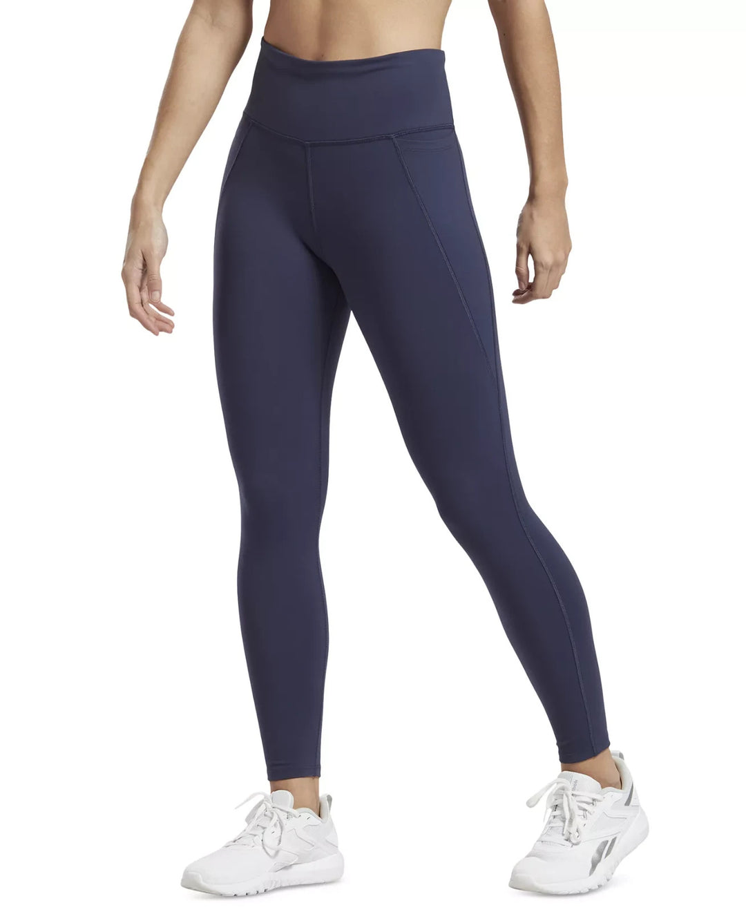 Reebok Women's Lux High-Waisted Pull-On Leggings MSRP $65