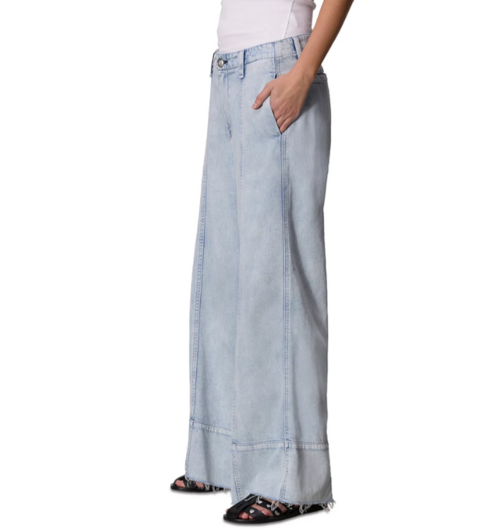 rag & bone Featherweight Arianna High Rise Wide Leg Jeans MSRP $278